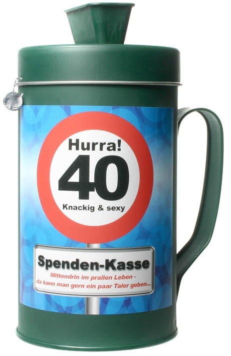 spardose 40 geburtstag spardose 40 geburtstag