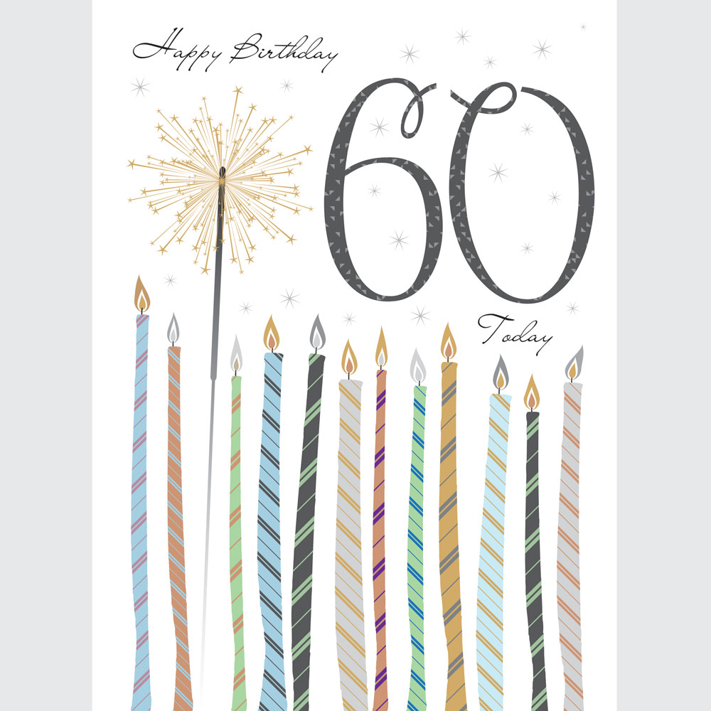 Karten zum 60. Geburtstag